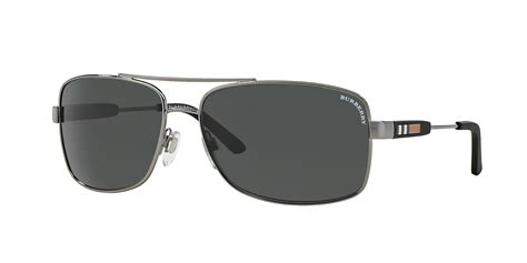 BURBERRY BE3074 Rectangle Sunglasses For Men 